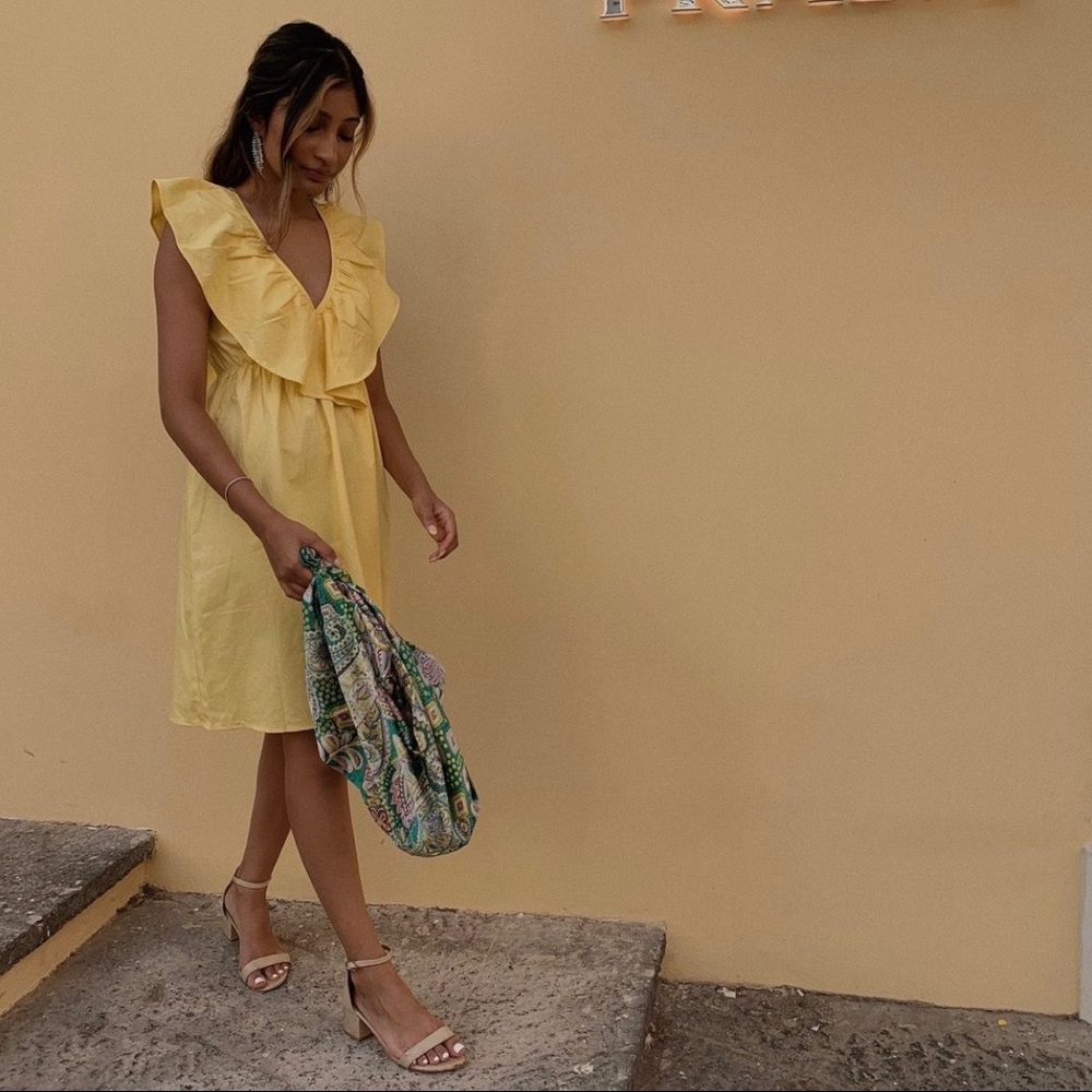 Nasty Gal Yellow Dress